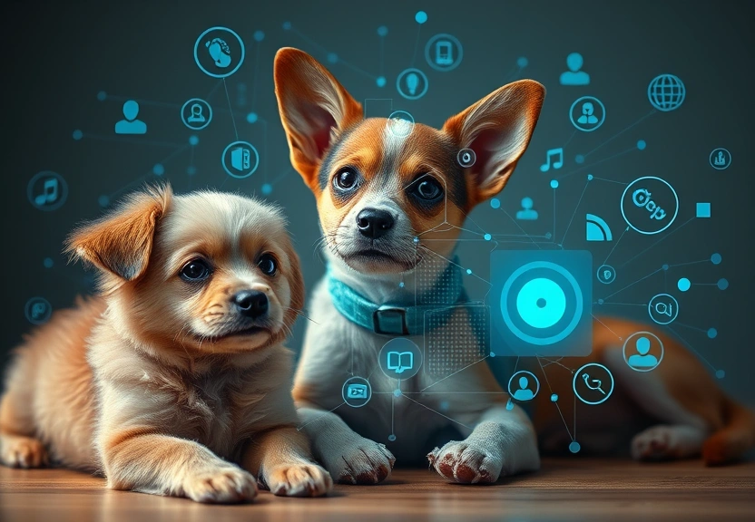 Representação visual: Pets e Inteligência Artificial: Como a Tecnologia Está Mudando o Cuidado Animal